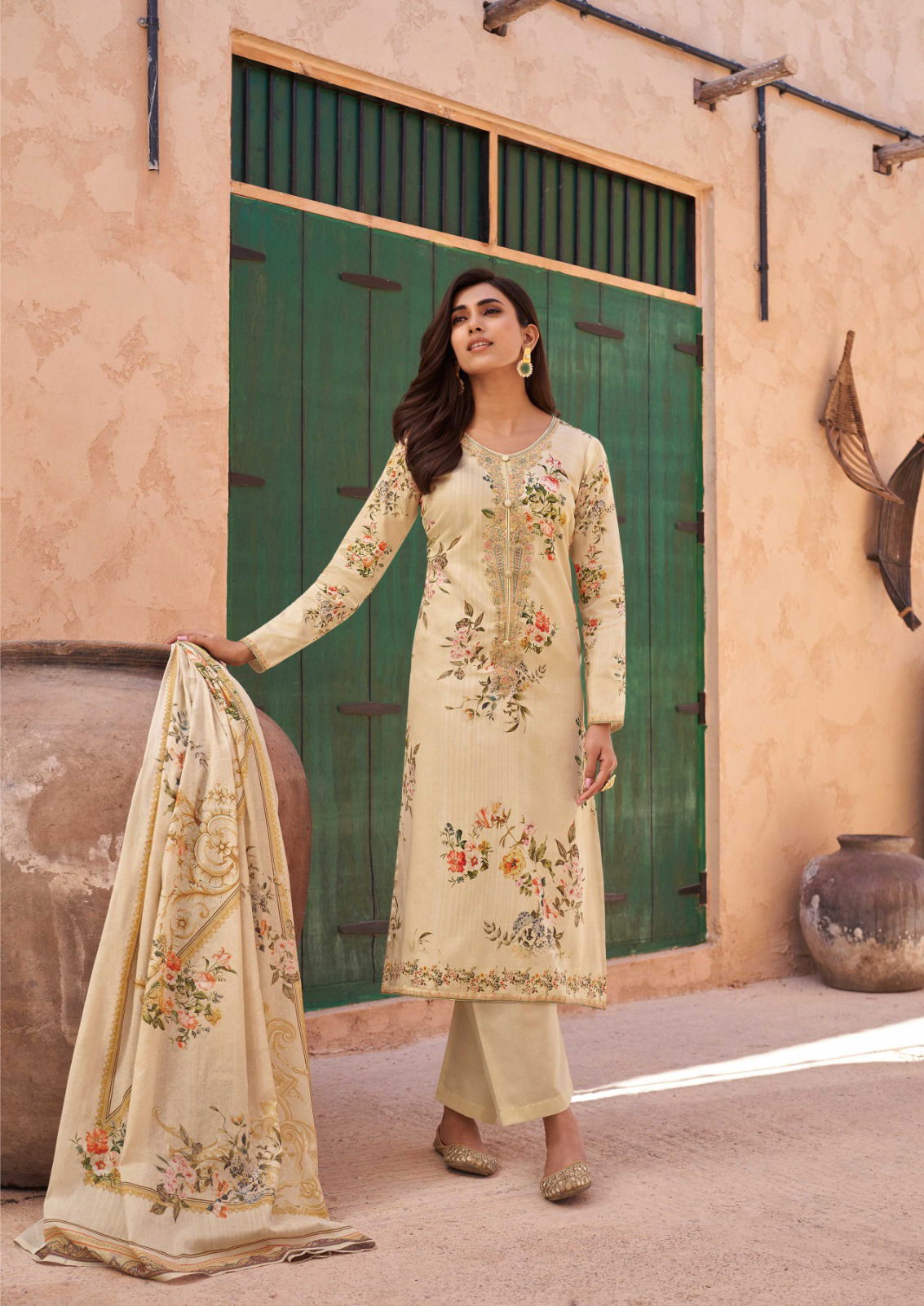 Aarke By The Hermitage Shop Viscose Lawn Digital Printed Dress Material Wholesale Shop In Surat